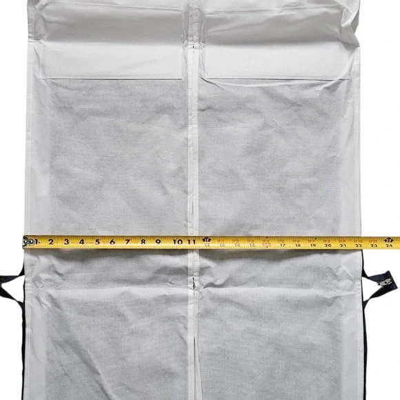Proper Cloth Navy Blue Travel Garment Bag with Zipper Closure and Handles
